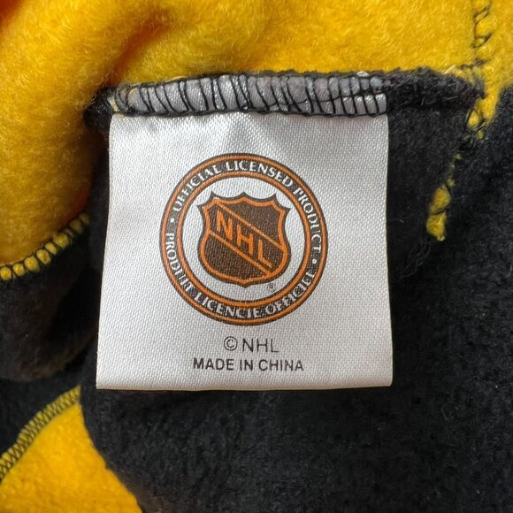 Pittsburgh Penguins Vintage Beanie Hat Ski Cap 90's Retro Drew Pearson Fringe - Picture 3 of 5